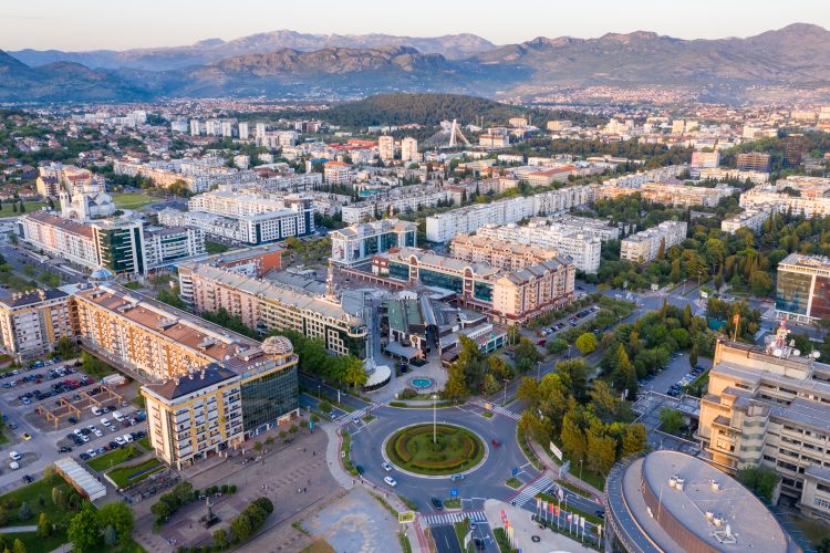 Panorama of Podgorica