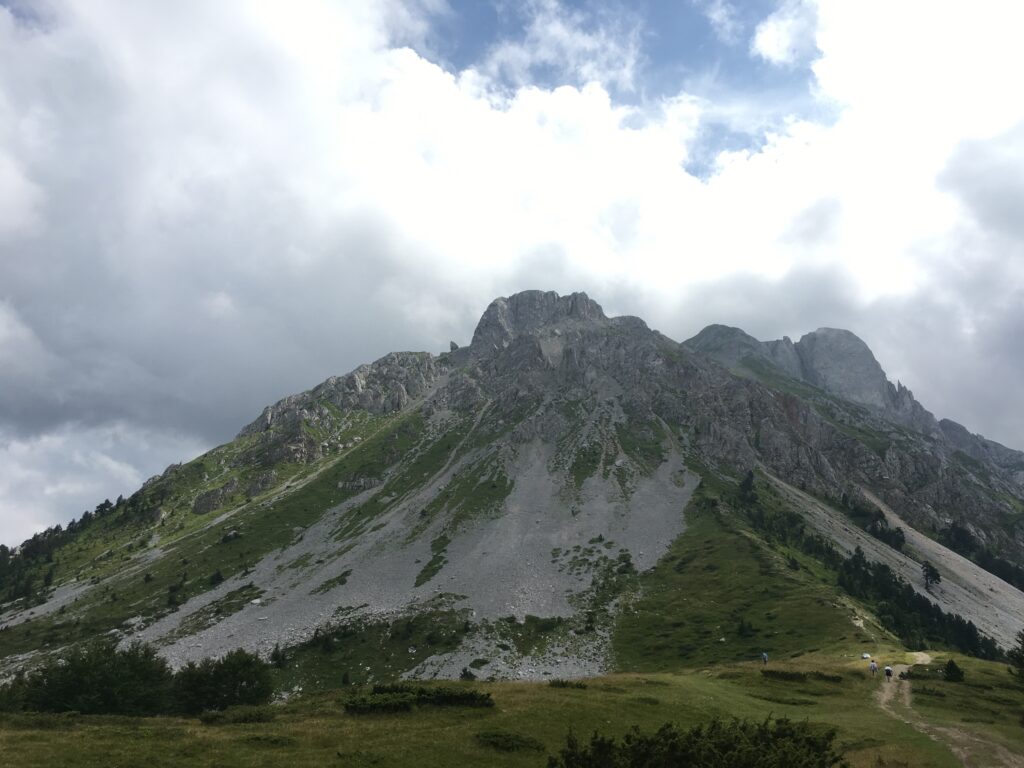 The Komovi Mountain, one of the three peaks