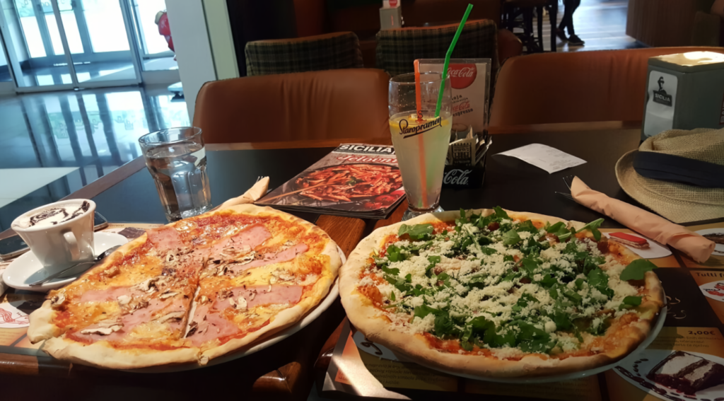 Affordable pizza at Sicilia