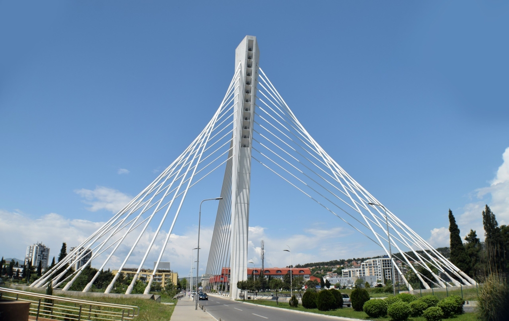 Milenium Bridge in Podgorica