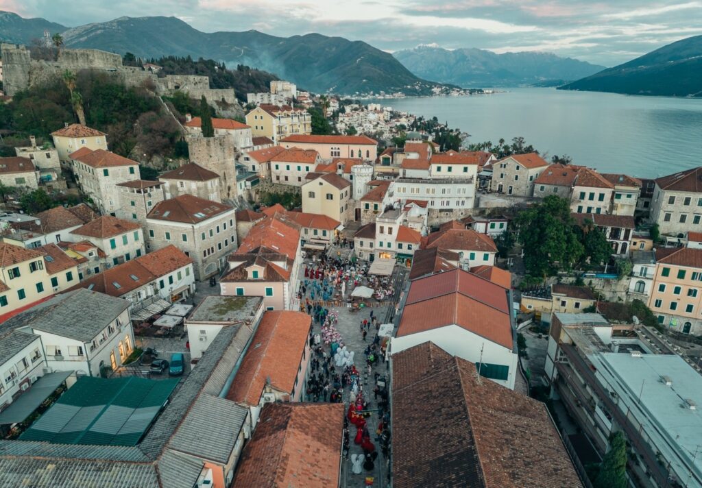 A Photo of Herceg Novi during Mimosa Festival Photo Credit: Municipality of Herceg Novi