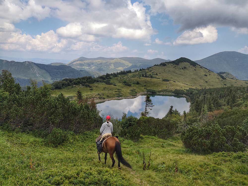A photo of horseback riding tour at Bjelasica Mountain, Montenegro.