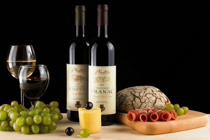 Vranac and Krstac wines