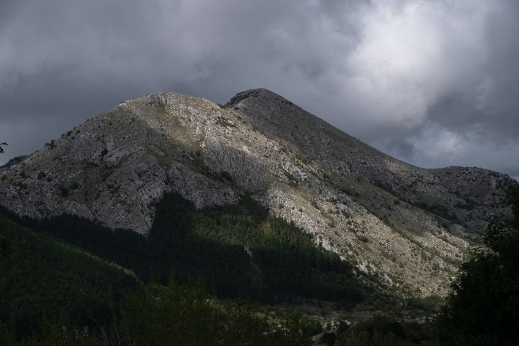 A photo of Mount Lovćen, at National Park Lovćen