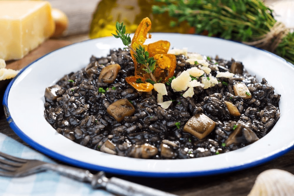 Montenegro black risotto