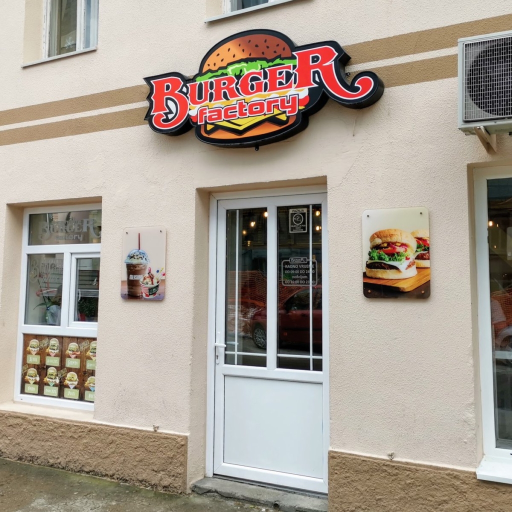 Burger Factory, Niksic, Montenegro