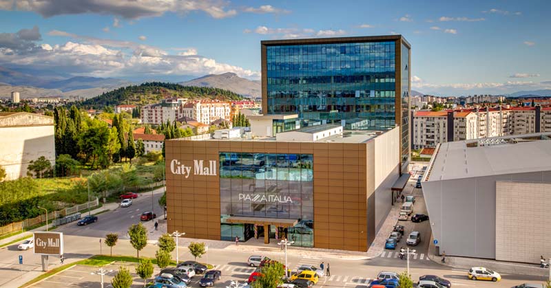 City mall - shopping mall in Podgorica