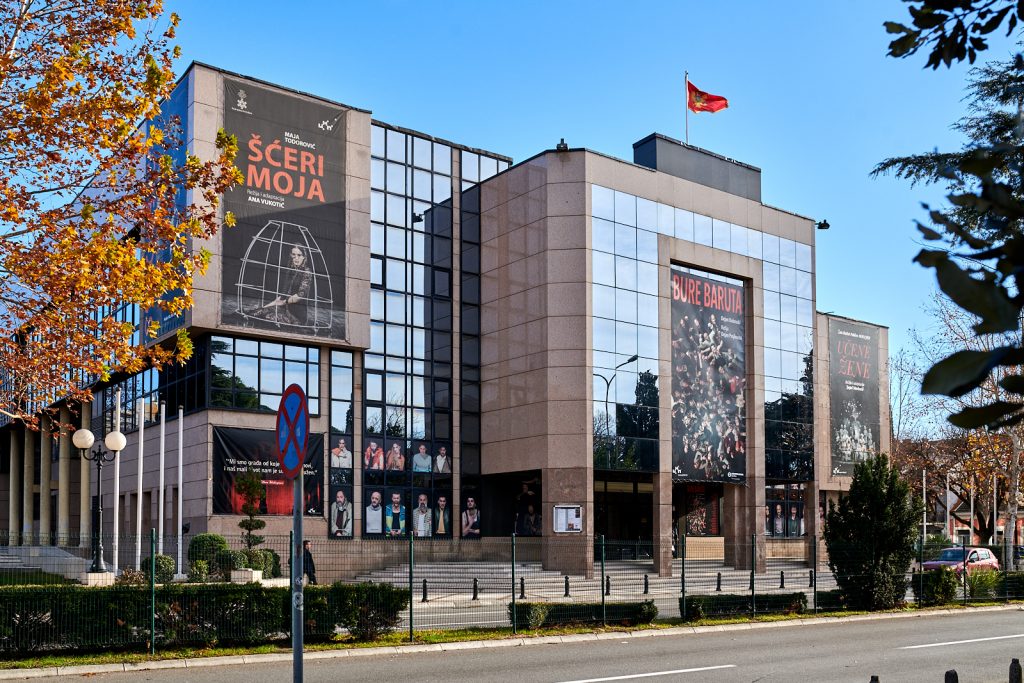 Montenegrin National Theatre in Podgorica