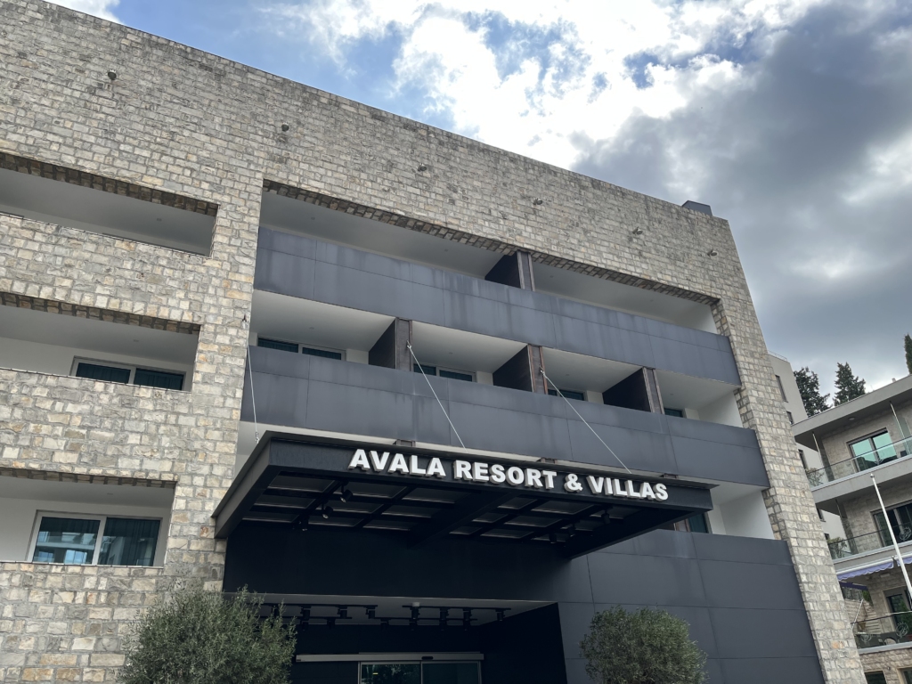 Avala resort & Villas Entrance