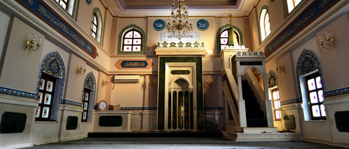 Interior of the mosque