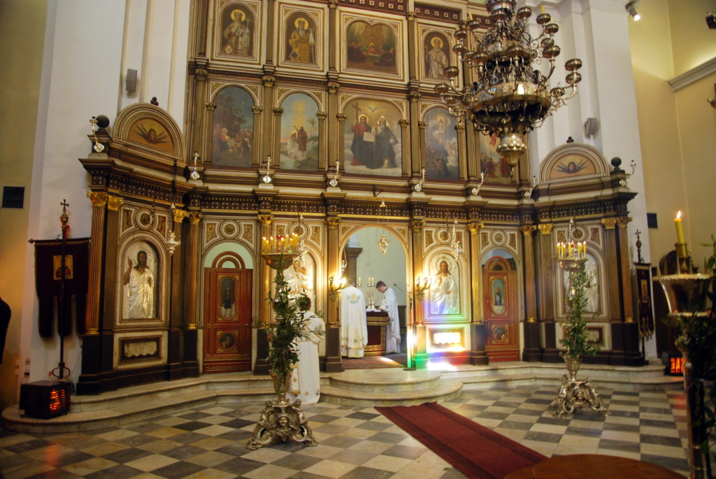 Interior of the St. Nichola's Church