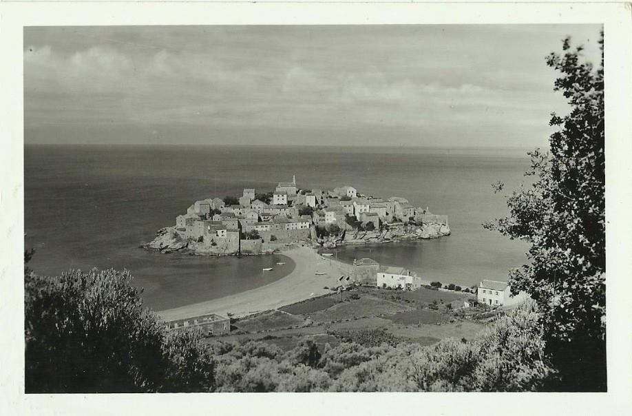 Sveti Stefan throughout ages