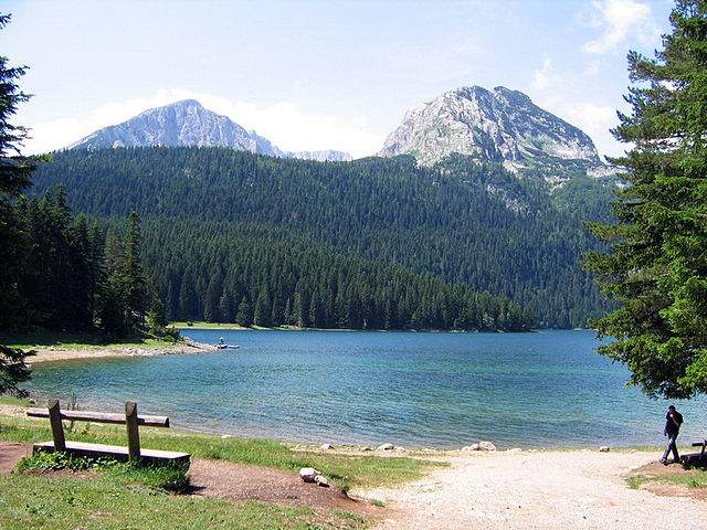 Shore of Black Lake 