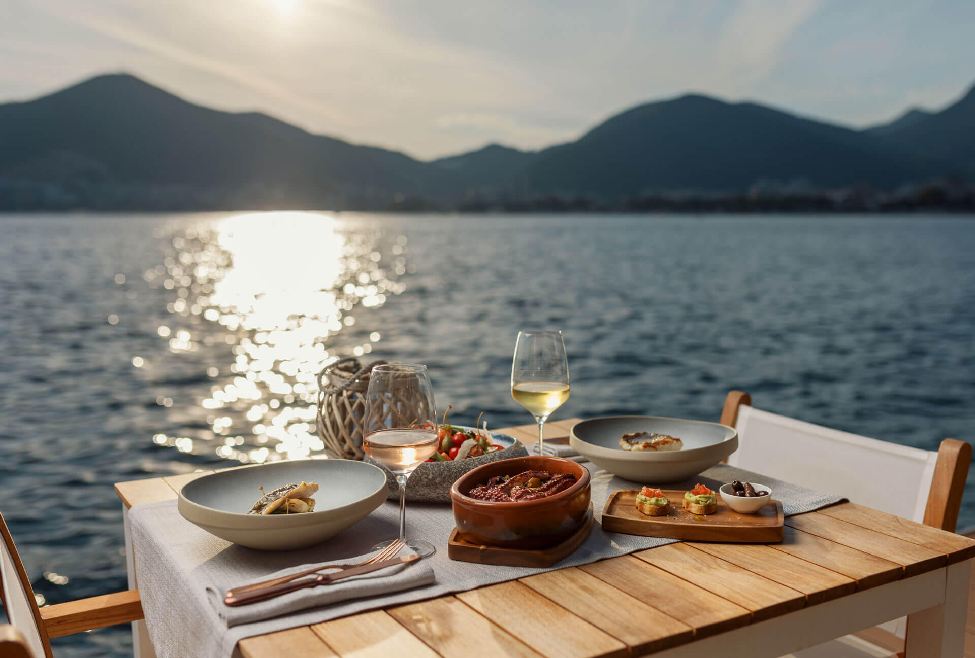 Fine dining in Budva