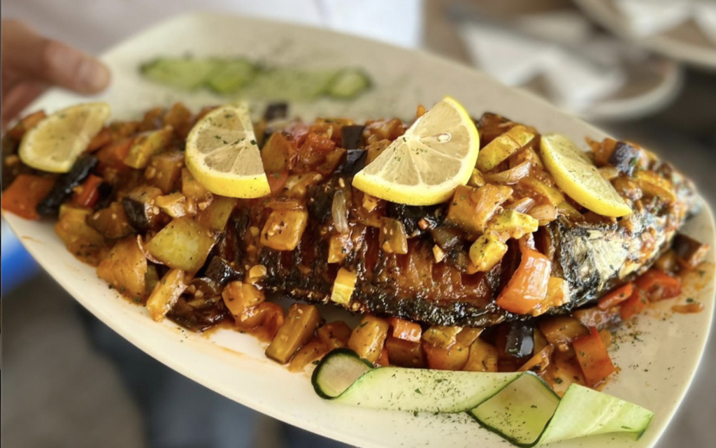 Local grilled fish - Konoba Starcevo