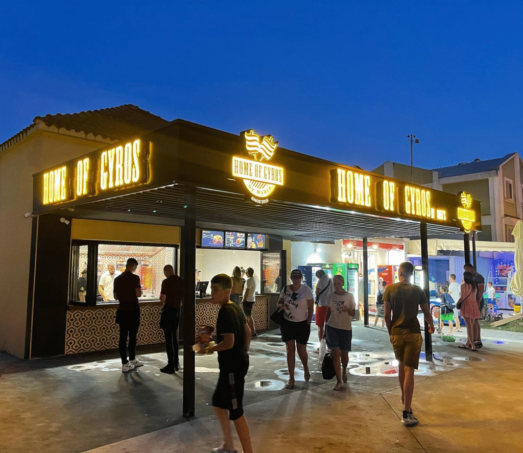 Home of Gyros by Naky's  - budget place in Budva