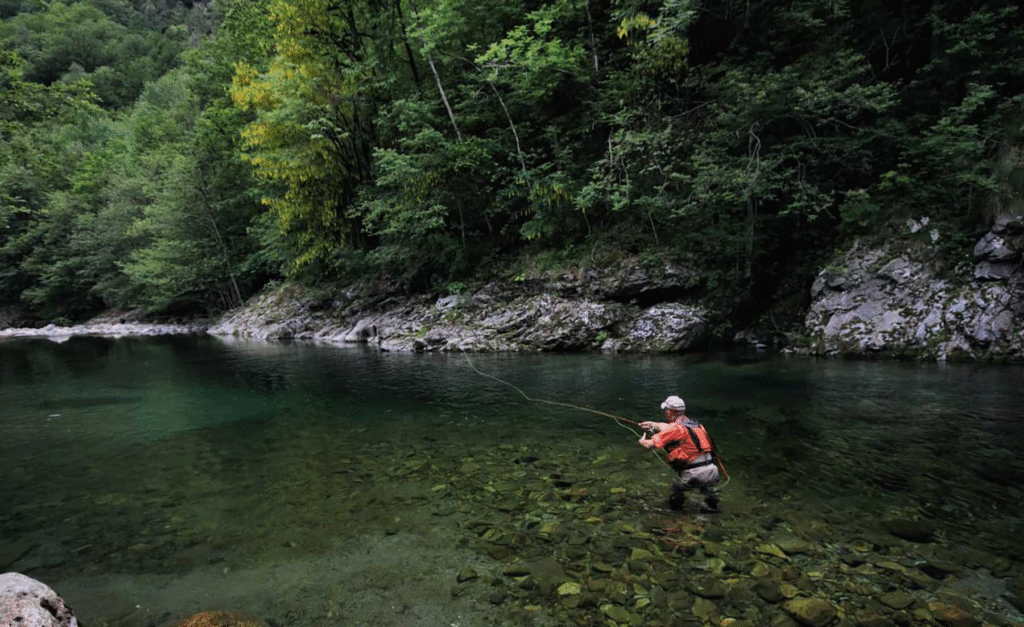 Fly fishing in Montenegro