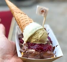 Ice cream and desserts in Budva